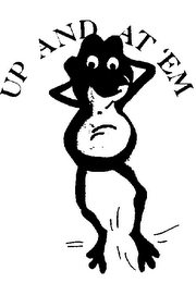 UP AND AT 'EM logo