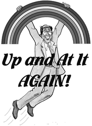 UP AND AT IT AGAIN! logo