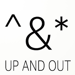 UP AND OUT logo