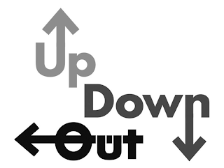 UP DOWN OUT logo