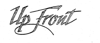 UP FRONT logo