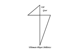 UP GEAR ULTIMATE PLAYER ATHLETICS logo