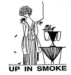 UP IN SMOKE logo
