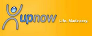 UP NOW LIFE.  MADE EASY. logo