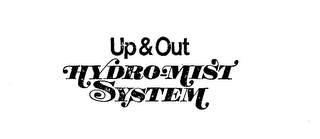 UP & OUT HYDRO-MIST SYSTEM logo