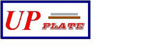 UP PLATE logo
