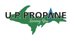U.P. PROPANE SERVING YOU logo