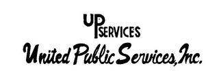 UP SERVICES UNITED PUBLIC SERVICES, INC. logo