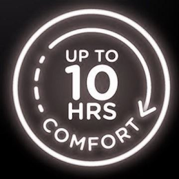 UP TO 10 HRS COMFORT logo