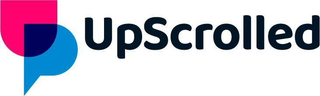 UP UPSCROLLED logo