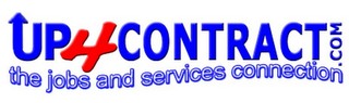 UP4CONTRACT.COM THE JOBS AND SERVICES CONNECTION logo