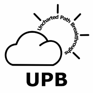 UPB UNCHARTED PATH BREAKTHROUGHS logo