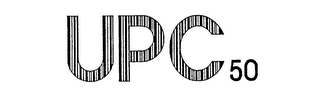 UPC50 logo