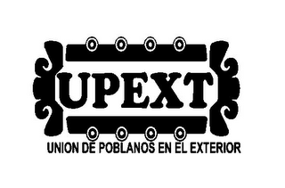 UPEXT UNION DE POBLANOS EN EL EXTERIOR logo