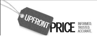 UPFRONT PRICE INFORMED. TRUSTED. ACCURATE. logo