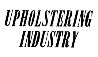 UPHOLSTERING INDUSTRY logo