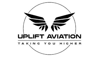 UPLIFT AVIATION TAKING YOU HIGHER logo