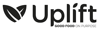 UPLIFT GOOD FOOD ON PURPOSE logo