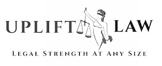 UPLIFT LAW LEGAL STRENGTH AT ANY SIZE logo