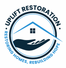 • UPLIFT RESTORATION • RESTORING HOMES, REBUILDING HOPE logo