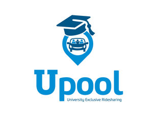 UPOOL UNIVERSITY EXCLUSIVE RIDESHARING logo