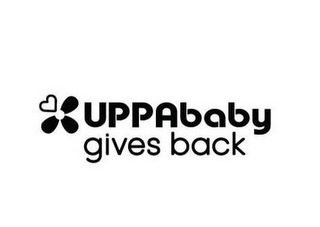 UPPABABY GIVES BACK logo