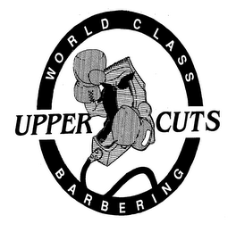 UPPER CUTS WORLD CLASS BARBERING logo