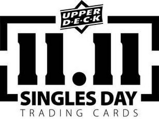 UPPER D·E·C·K 11.11 SINGLES DAY TRADING CARDS logo