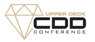 UPPER DECK CDD CONFERENCE logo