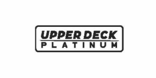 UPPER DECK PLATINUM logo