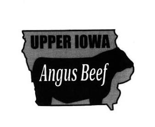 UPPER IOWA ANGUS BEEF logo