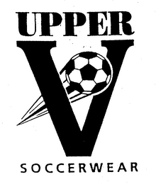 UPPER V SOCCERWEAR logo