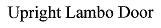 UPRIGHT LAMBO DOOR logo
