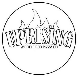 UPRISING WOOD FIRED PIZZA CO. logo