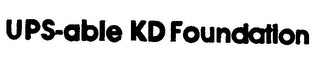 UPS-ABLE KD FOUNDATION logo