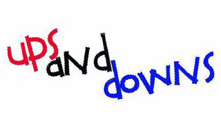 UPS AND DOWNS logo
