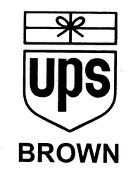 UPS BROWN logo