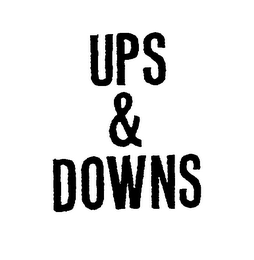 UPS & DOWNS logo