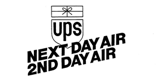 UPS NEXT DAY AIR 2ND DAY AIR logo