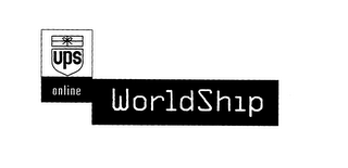UPS ONLINE WORLDSHIP logo