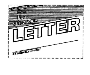 UPS SECOND DAY AIR LETTER EXTREMELY URGENT logo