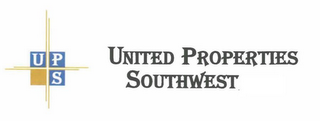 UPS UNITED PROPERTIES SOUTHWEST logo