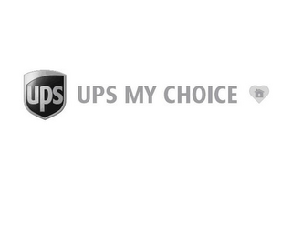 UPS UPS MY CHOICE logo