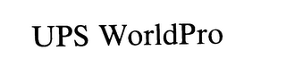 UPS WORLDPRO logo
