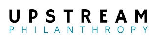 UPSTREAM PHILANTHROPY logo