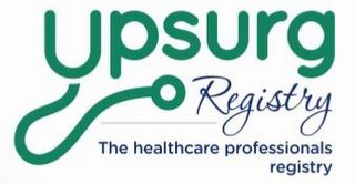 UPSURG REGISTRY THE HEALTHCARE PROFESSIONALS REGISTRY logo