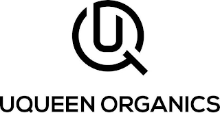 UQ UQUEEN ORGANICS logo