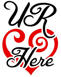 UR HERE logo