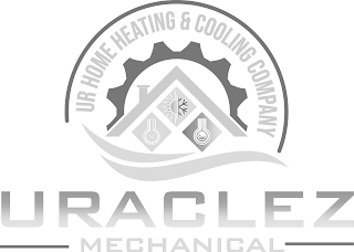 UR HOME HEATING & COOLING COMPANY URACLEZ MECHANICAL logo