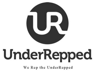 UR UNDERREPPED WE REP THE UNDERREPPED logo